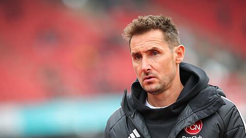 Miroslav Klose will endlich wieder siegreiche Nürnberger sehen.