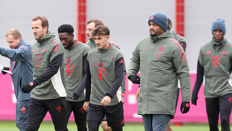 Der FC Bayern bereitet sich in München auf die zweite Saisonhälfte vor. Der FC Bayern bereitet sich in München auf die zweite Saisonhälfte vor.