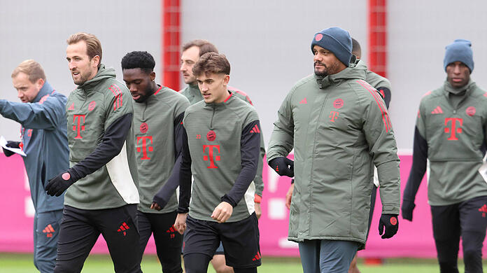 Der FC Bayern bereitet sich in München auf die zweite Saisonhälfte vor. Der FC Bayern bereitet sich in München auf die zweite Saisonhälfte vor.