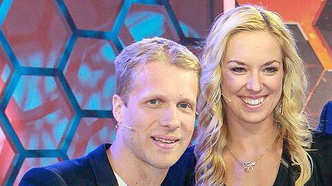 Oliver Pocher zeigt sich stolz mit seiner Freundin Sabine Lisicki
