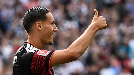 Younes Ebnoutalib hat f&uuml;r Frankfurt in dieser Saison vier Bundesliga-Tore erzielt. (Archivbild)