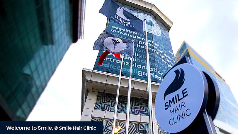 Die Smile Hair Clinic in der Türkei. Die Smile Hair Clinic in der Türkei.