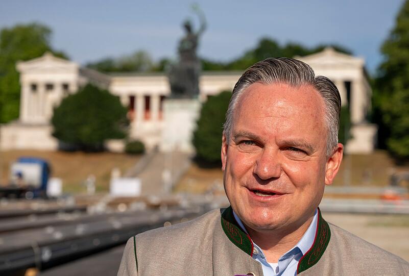 Der neue Wiesn-Chef Christian Scharpf freut sich schon auf sein erstes Oktoberfest in diesem Amt. Es dauert vom 20. September bis zum 5. Oktober. (Archivbild)