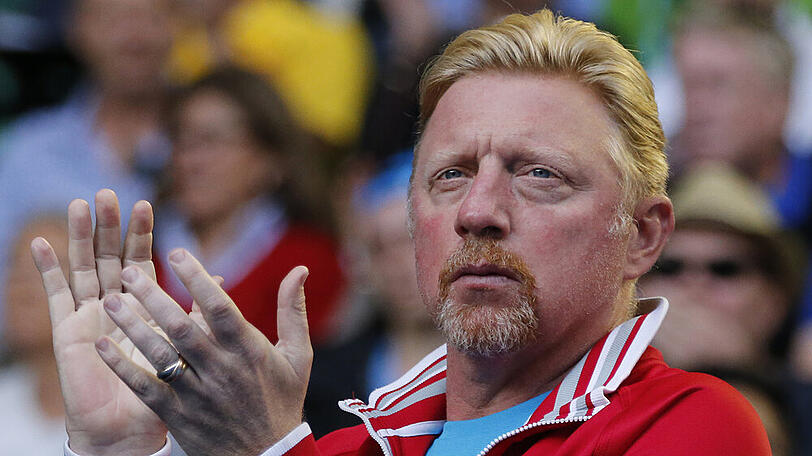 Boris Becker bei den Australian Open im Januar 2016
