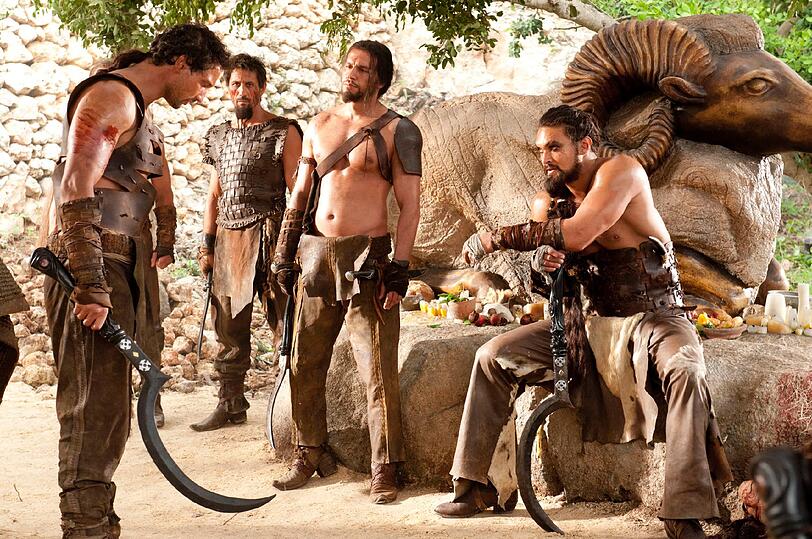 ...einen Bösewicht namens Khal Drogo in "Game of Thrones".