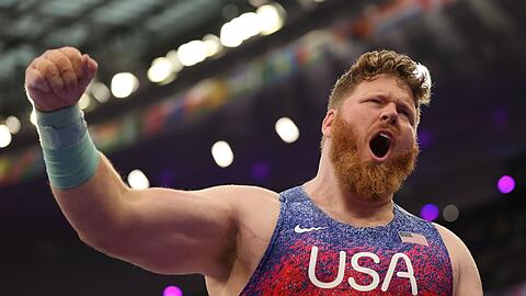Wieder Olympiasieger: Ryan Crouser.