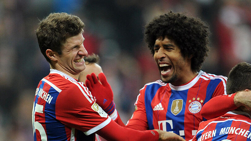 Müller macht mit dem 2:0 alles klar. Die Bayern spielen weiter in ihrer eigenen Liga. Müller macht mit dem 2:0 alles klar. Die Bayern spielen weiter in ihrer eigenen Liga.
