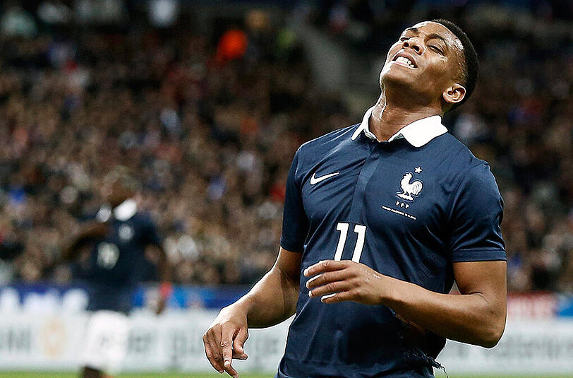 Hoffnungsträger des französischen Fußballs: Anthony Martial.
