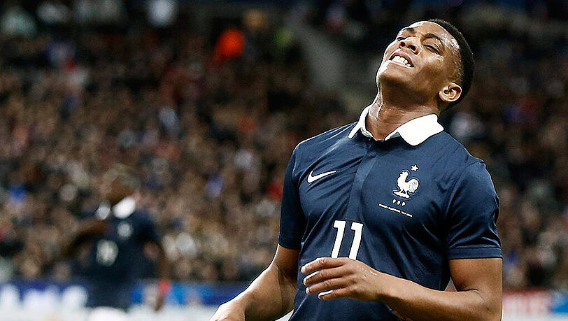 Hoffnungsträger des französischen Fußballs: Anthony Martial. Hoffnungsträger des französischen Fußballs: Anthony Martial.
