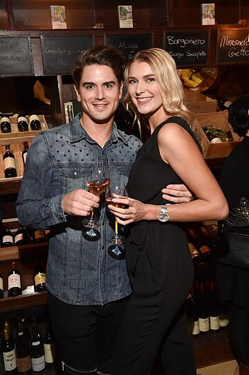 Dominik Bruntner mit Freundin Jolina Fust