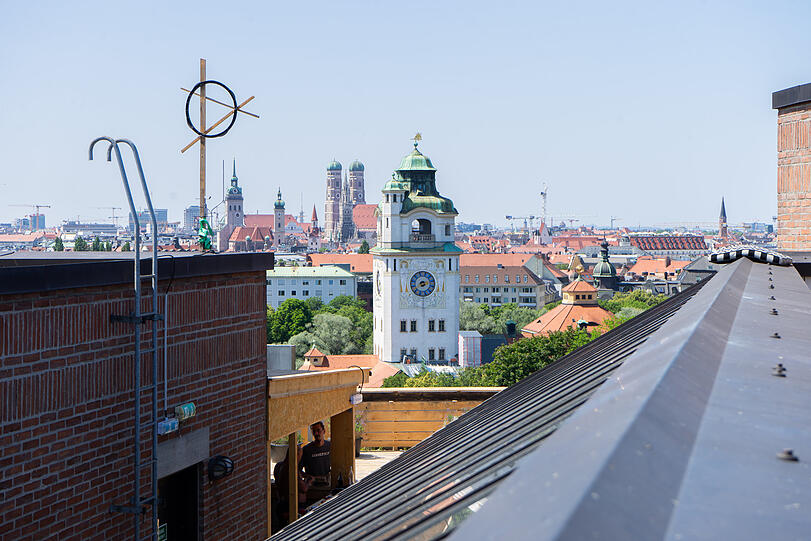 Dachgarten: Eine neue Bar mit Blick auf die Frauenkirche. (Archiv)