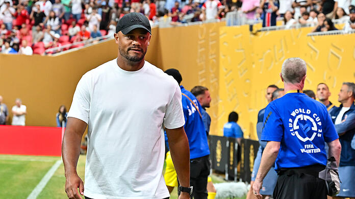 Bayern-Trainer Vincent Kompany.