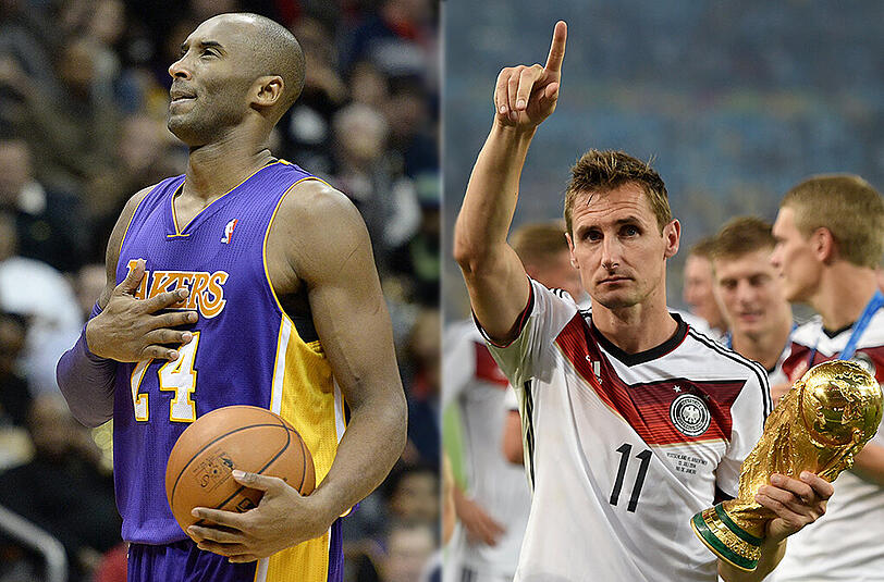 Hat sich als Klose-Fan geoutet: Kobe Bryant.