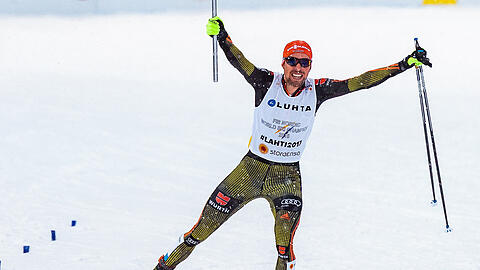 Historisch: Bei der WM 2017 in Lahti holt Rydzek vier Mal Gold.