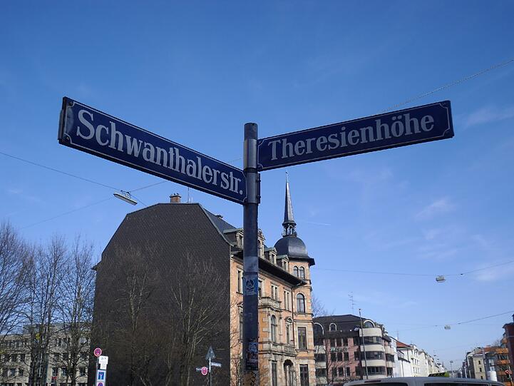 Eine wichtige Münchner Kreuzung.