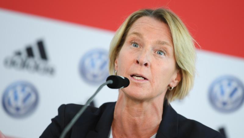 Bangt um ihre Stammtorhüterin: Frauen-Bundestrainerin Martina Voss-Tecklenburg.