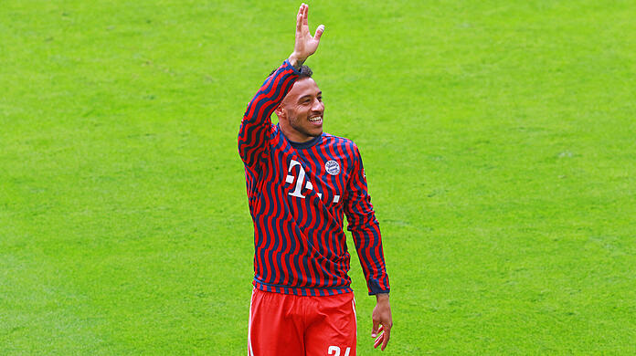 Servus, FC Bayern? Corentin Tolisso vor dem Spiel gegen Stuttgart.