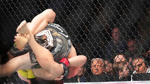 Nicht selten wird einer der UFC-Kämpfer im Ring bewusstlos geprügelt.