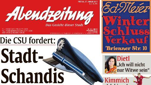 So hat die AZ bereits am 27. Januar berichtet. So hat die AZ bereits am 27. Januar berichtet.