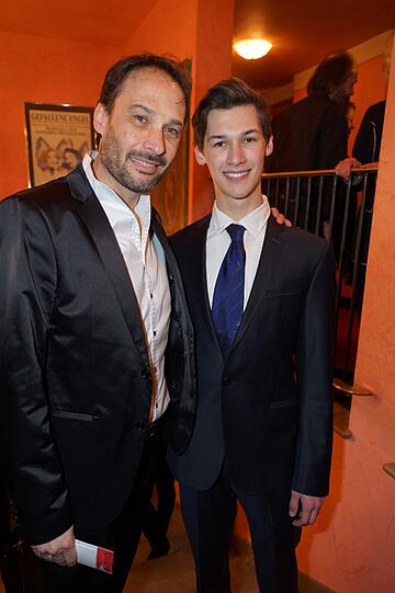 Manfred Stecher mit Sohn Maximilian Stecher
