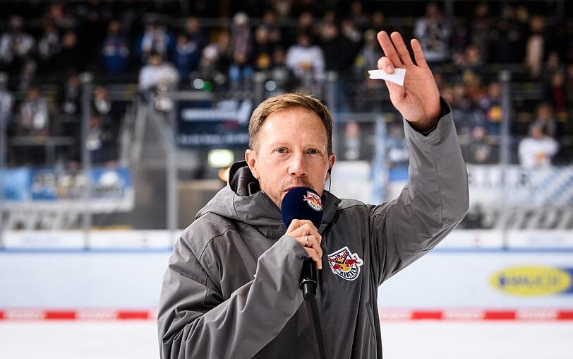 Wolfgang Dittrich ist der neue Stadionsprecher des EHC Red Bull München.