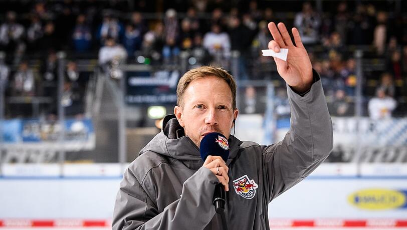 Wolfgang Dittrich ist der neue Stadionsprecher des EHC Red Bull München. Wolfgang Dittrich ist der neue Stadionsprecher des EHC Red Bull München.