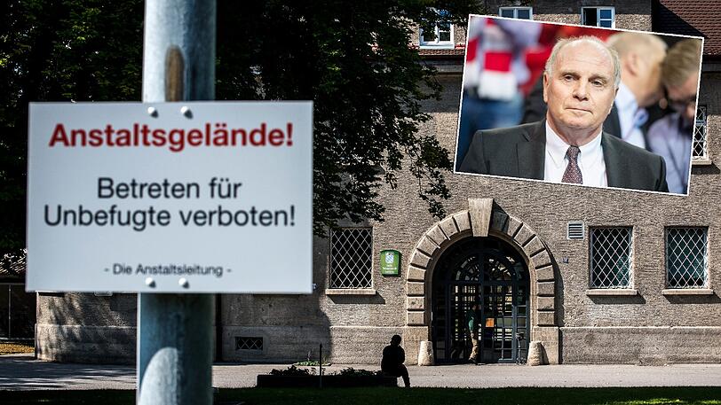 Das Gefängnis in Landsberg, in dem Uli Hoeneß die erste Zeit seiner Haftstrafe verbrachte.