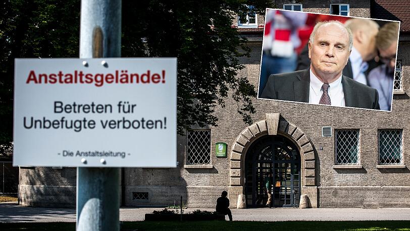 Das Gefängnis in Landsberg, in dem Uli Hoeneß die erste Zeit seiner Haftstrafe verbrachte. Das Gefängnis in Landsberg, in dem Uli Hoeneß die erste Zeit seiner Haftstrafe verbrachte.