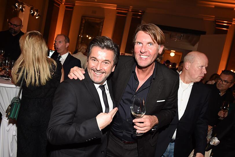 Thomas Anders (Genießer des Jahres 2019) und Carsten Rath