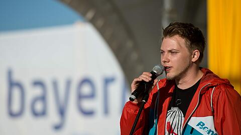 Der amtierende Poetry-Slam-Bayernmeister Christian Ritter.