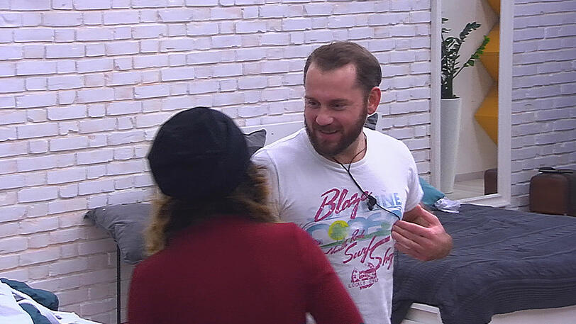 Großer Streit und ein schief gelaufener Streich - die Bilder von Tag 74 bei Big Brother.