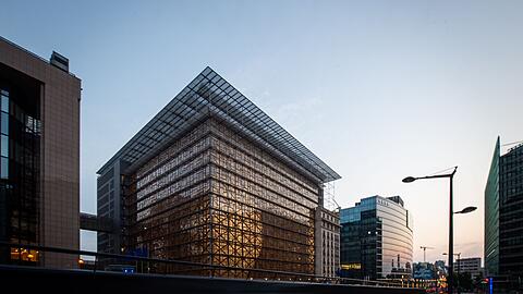 Trotz der ersten Einigung werden im Europageb&auml;ude auch in den kommenden Tagen noch schwierige Diskussionen erwartet. (Archivbild)