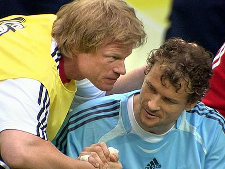Jens Lehmann, 2006, direkt vor dem Elfmeterschießen gegen Argentinien