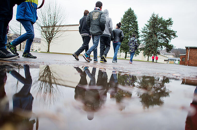Insgesamt kamen im Januar knapp 64.000 Flüchtlinge nach Bayern. (Archivbild)