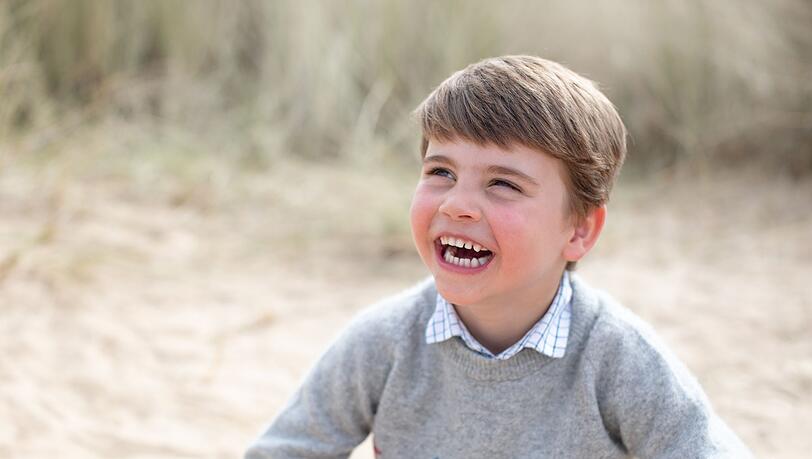 Feier am Strand: Prinz Louis feiert seinen 4. Geburstag.