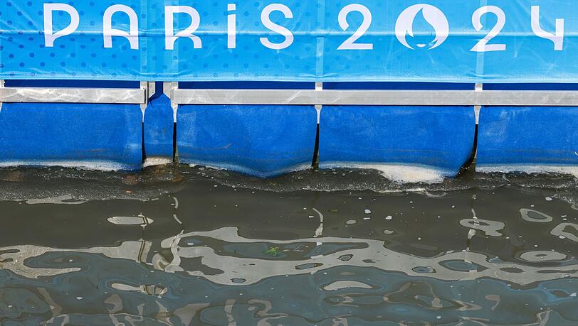 Die Seine bleibt zu dreckig - der Männer-Triathlon wird verschoben.
