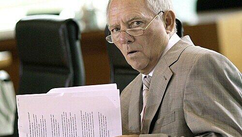 Wolfgang Schäuble: Insolvenz als Lösung Wolfgang Schäuble: Insolvenz als Lösung