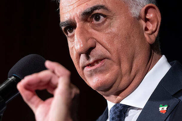 Der iranische Oppositionsf&uuml;hrer Reza Pahlavi.