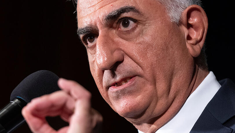 Der iranische Oppositionsf&uuml;hrer Reza Pahlavi.