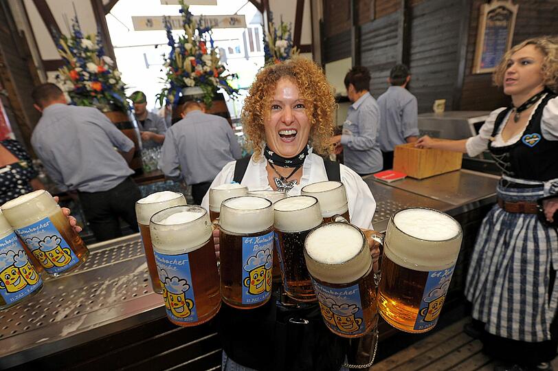 Bei der 62. Kulmbacher Bierwoche stehen vom 30. Juli an neun Tage lang Bierkultur und Geselligkeit im Mittelpunkt.