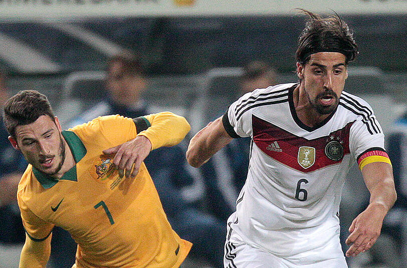 Bei der DFB-Elf hat Sami Khedira viel Konkurrenz - wie wirkt sich ein ein Abschied von Real Madrid auf seine Nationalmannschafts-Karriere aus?