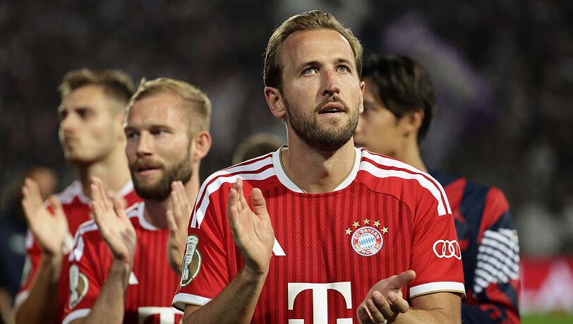 Harry Kane soll beim FC Bayern auch in Zukunft Tore schie&szlig;en. (Archivbild)