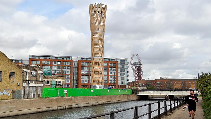 Blick auf das Projekt der Firma Inter Ikea am Three Mills Wall River in London. Auch in Deutschland will die Schwester des schwedischen Möbelhauses Immobilien bauen. Blick auf das Projekt der Firma Inter Ikea am Three Mills Wall River in London. Auch in Deutschland will die Schwester des schwedischen Möbelhauses Immobilien bauen.