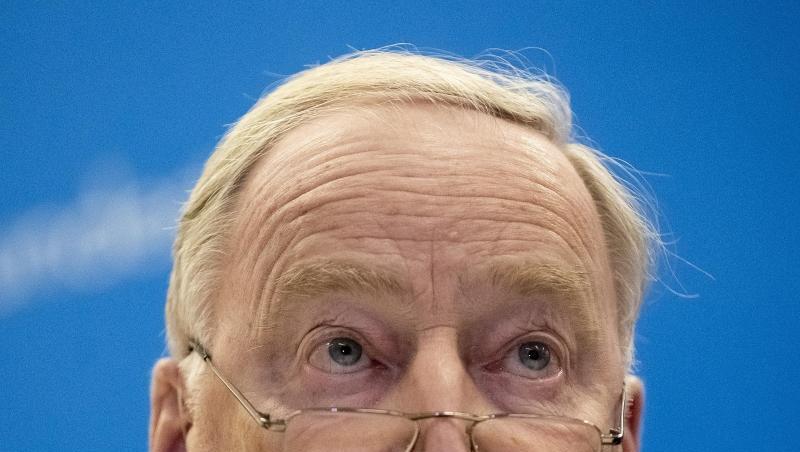 Alexander Gauland, Fraktionsvorsitzender der AfD-Bundestagsfraktion, Mitte Dezember bei einer Pressekonferenz in Berlin.