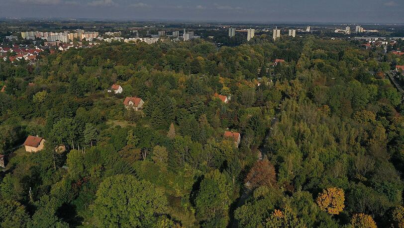 Ein grünes Idyll: Der Eggarten gilt als Herz zweier Biotopverbundsachsen in München. Ein grünes Idyll: Der Eggarten gilt als Herz zweier Biotopverbundsachsen in München.