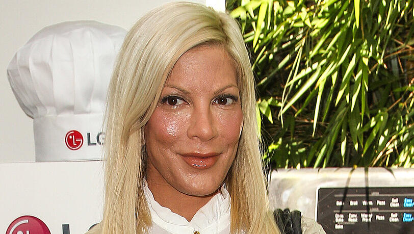 Tori Spelling teilte im Fernsehen sehr private Details über sich mit Tori Spelling teilte im Fernsehen sehr private Details über sich mit