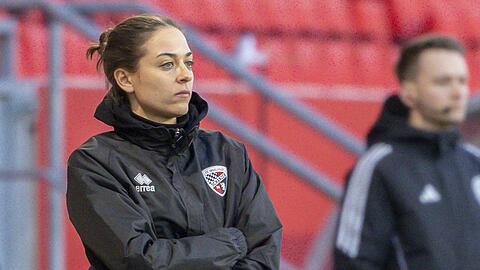 Zwar keinen Karriere-, dafür aber sehrwohl einen Revanche-Plan hat FCI-Trainerin Wittmann gegen die Löwen, die im Sommer in Ingolstadt jubeln durften.