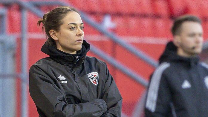Zwar keinen Karriere-, dafür aber sehrwohl einen Revanche-Plan hat FCI-Trainerin Wittmann gegen die Löwen, die im Sommer in Ingolstadt jubeln durften.