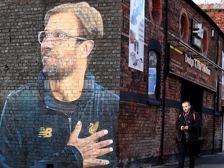 Trainer Jürgen Klopp wird in Liverpool verehrt.