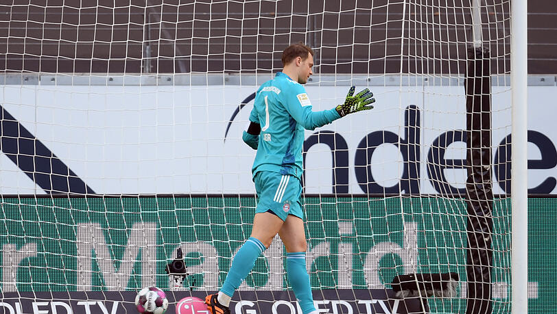 Kassierte gegen Frankfurt zwei Gegentore: Manuel Neuer.